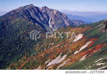 Nagano Pref. North Alps Kashima Kasumigadake Autumn Color 22773464