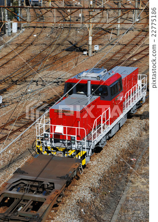 Hybrid locomotive during replacement work HD300 Unit 1 Hybrid locomotive during replacement work HD300 Unit 1 22775186
