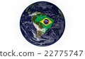 3DCG Earth Brazil 22775747