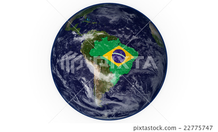 3DCG Earth Brazil 22775747