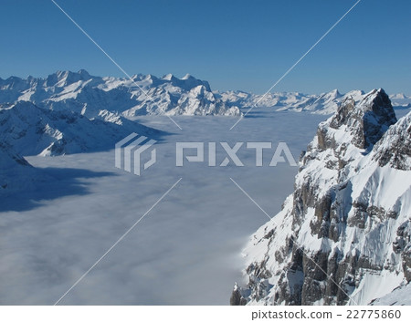 View from Mt Titlis towards Mt Jungfrau View from Mt Titlis towards Mt Jungfrau 22775860