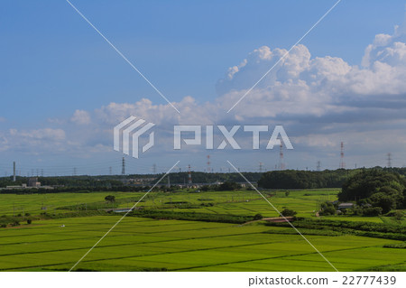Scenery from the Terasaki Castle Ruins of Summer 22777439