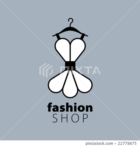 Stock Illustration: vector logo clothing