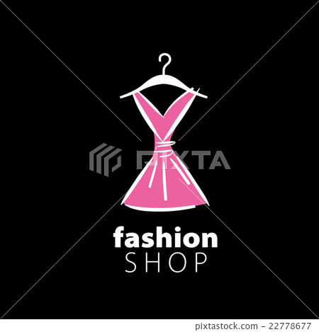 Stock Illustration: vector logo clothing