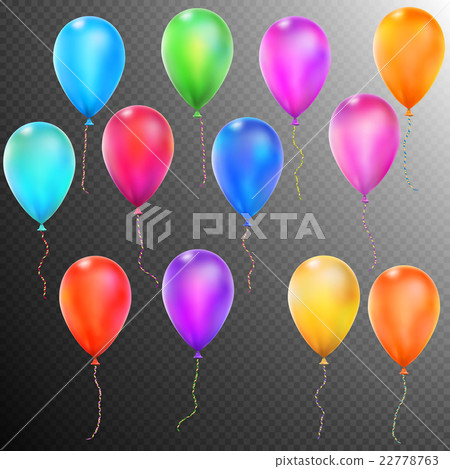 Balloons isolated. EPS 10 Balloons isolated. EPS 10 22778763