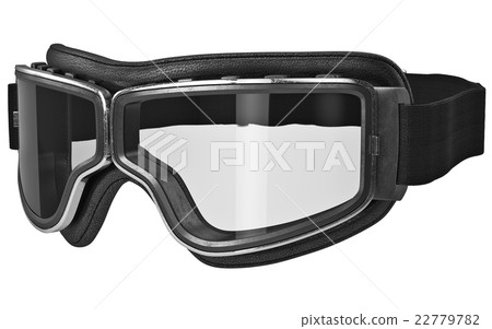 Black goggles in vintage style 22779782