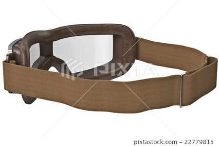 Goggles with strap in classic style Goggles with strap in classic style 22779815