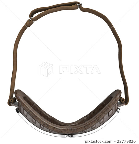 Safety glasses in retro style, top view Safety glasses in retro style, top view 22779820