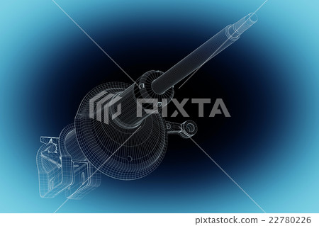 Shock car absorber 22780226