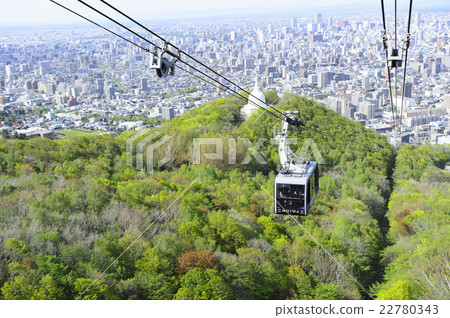 Sapporo Miwa View from the ropeway Sapporo Miwa View from the ropeway 22780343