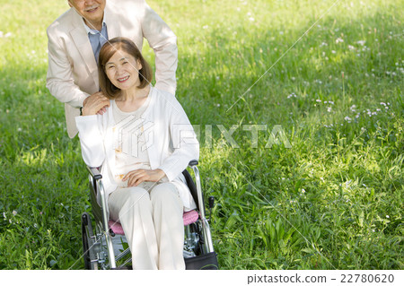 Senior couple caregiver image Senior couple caregiver image 22780620