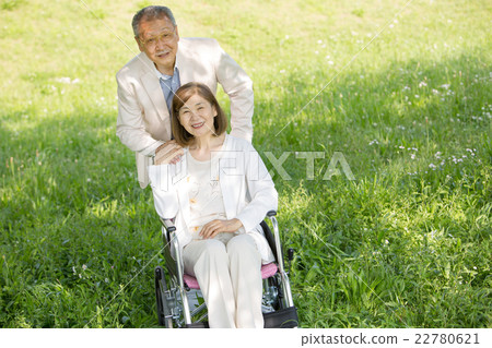 Senior couple caregiver image Senior couple caregiver image 22780621