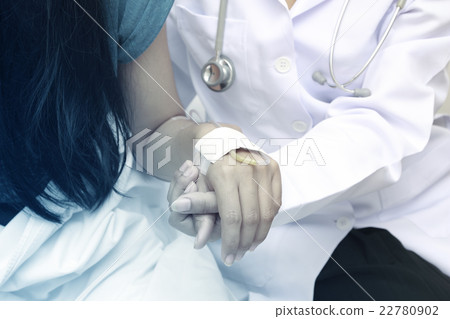 patient in hospital with saline intravenous (iv) patient in hospital with saline intravenous (iv) 22780902