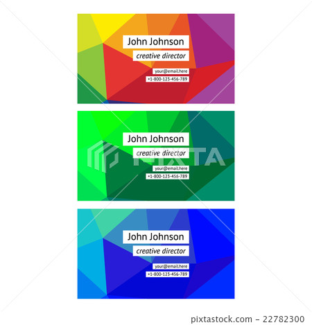 Modern business card 22782300