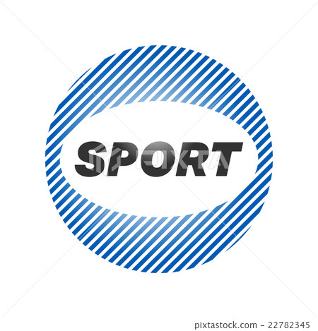 Abstract round sport logo Abstract round sport logo 22782345