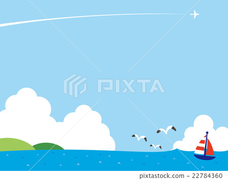 Illustration of the sea Illustration of the sea 22784360