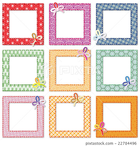 Patchwork style photo frame - Stock Illustration [22784496] - PIXTA