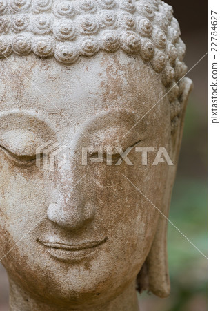 buddha statue in wat umong, chiang mai 22784627