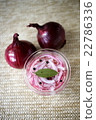 Pickled purple onions 22786336