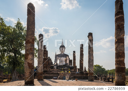 Beautiful statue of Buddha in Sukhothai 22786939