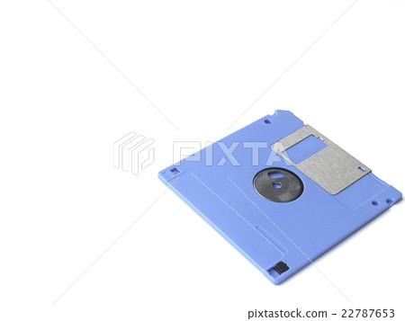 sky blue floppy disk isolated on white background sky blue floppy disk isolated on white background 22787653