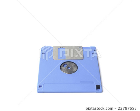 sky blue floppy disk isolated on white background sky blue floppy disk isolated on white background 22787655