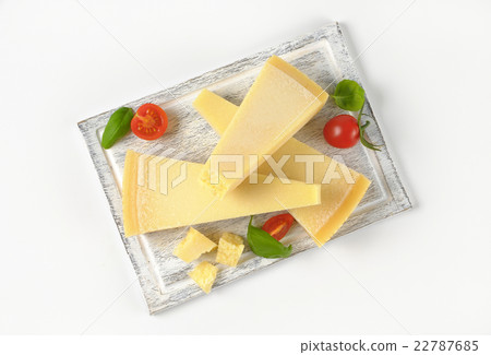 wedges of parmesan cheese 22787685