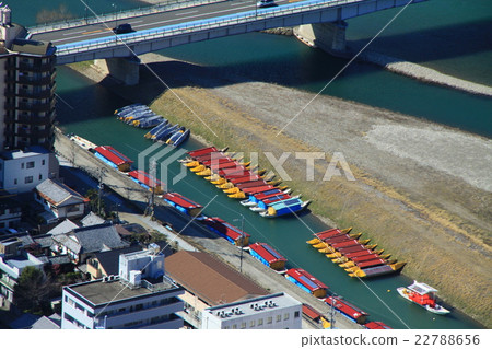 Ugai ship berth of Nagara river cormorant Ugai ship berth of Nagara river cormorant 22788656