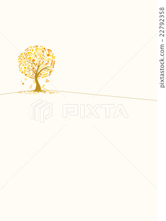 Musical note tree _ Fall Concert 22792358