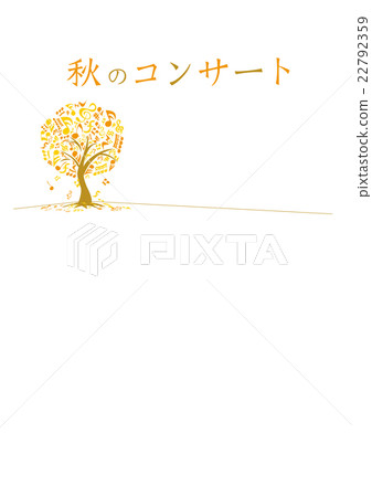 Musical note tree _ Fall Concert Musical note tree _ Fall Concert 22792359