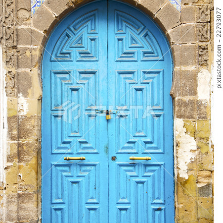 antique door in morocco africa blue wood antique door in morocco africa blue wood 22793077