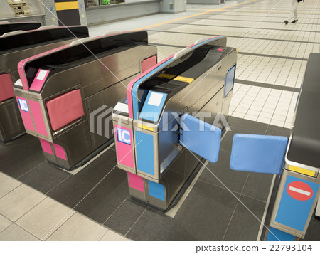 Station ticket gate 22793104