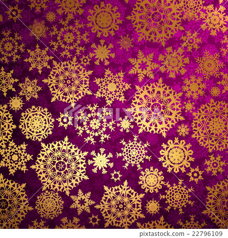 Christmas pattern snowflake background. EPS 10 22796109
