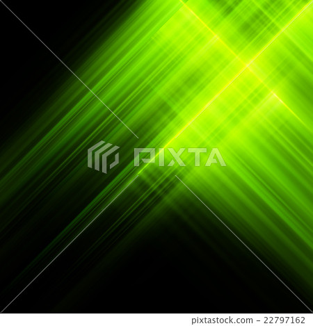 Bright luminescent green surface. EPS 10 22797162