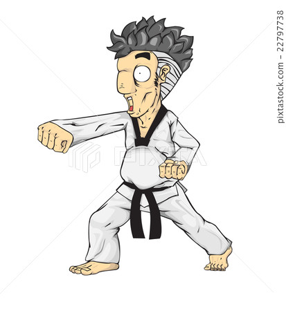 Taekwondo puch. Martial art 22797738