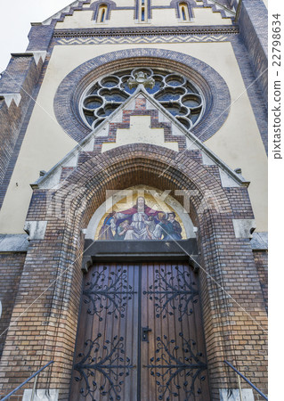 Fasori Lutheran Church in Budapest, Hungary. Fasori Lutheran Church in Budapest, Hungary. 22798634