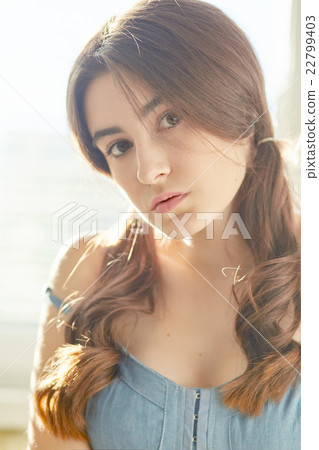 sensual girl portrait sensual girl portrait 22799403