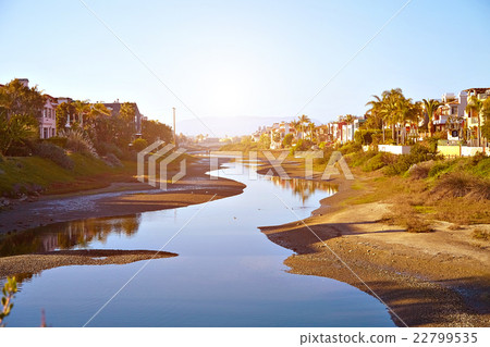 Panoramic view of the Venice Canals Panoramic view of the Venice Canals 22799535