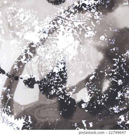 Graphic Black white abstract watercolor image Graphic Black white abstract watercolor image 22799647