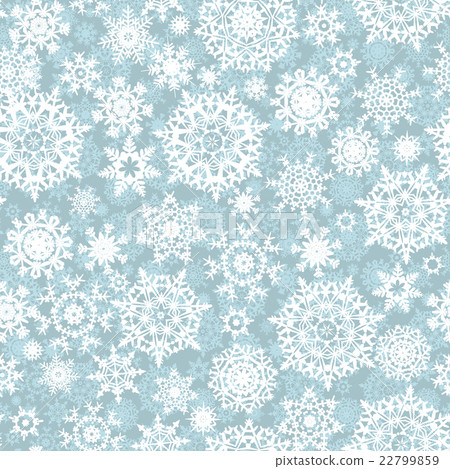 Christmas seamless pattern snowflake. EPS 10 - Stock Illustration ...