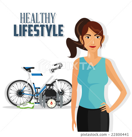 Icon of Healthy Lifestyle design, vector Icon of Healthy Lifestyle design, vector 22800441