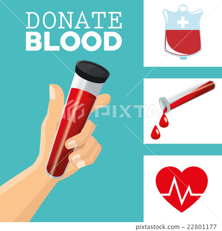 Blood donation design, medical and healthcare 22801177