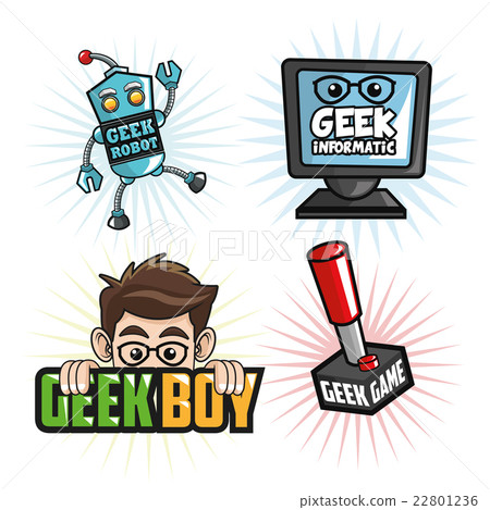 Geek design, identity concept, vector illustration 22801236