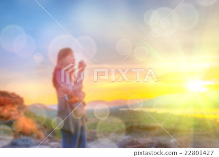 Abstract Blurred and soft photo of Women Abstract Blurred and soft photo of Women 22801427