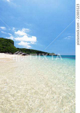 A beach beach of Okinawa beach · Hamahigajima 22803123