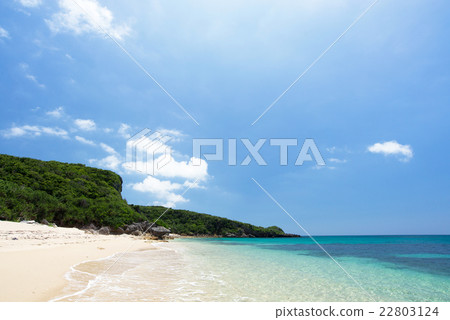 A beach beach of Okinawa beach · Hamahigajima 22803124