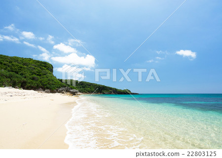 A beach beach of Okinawa beach · Hamahigajima 22803125