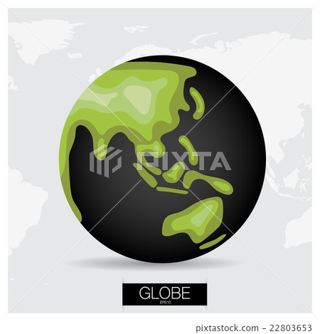 Modern Globe, vector illustration. Modern Globe, vector illustration. 22803653
