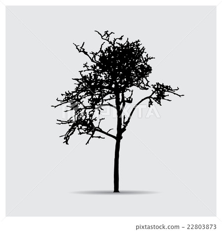 Vector tree silhouettes 22803873