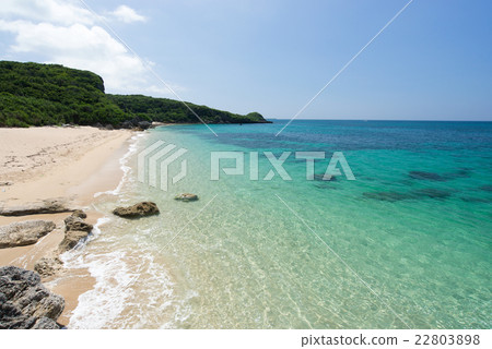 A beach beach of Okinawa beach · Hamahigajima 22803898